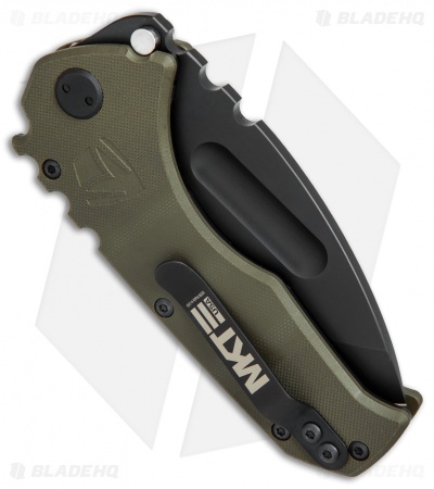 Medford Praetorian Scout Liner Lock Knife OD Green G-10 (3.6" Black) MKT