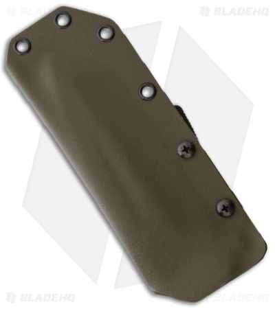 Medford Sawnto Fixed Blade OD Green G-10 (5.6" Black) MKT