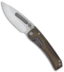 Medford 187DP Frame Lock Knife OD Green G-10 (4.25