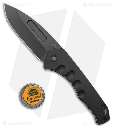 Medford Praetorian Swift FL Drop Point Frame Lock Knife Black (3.4" PVD)
