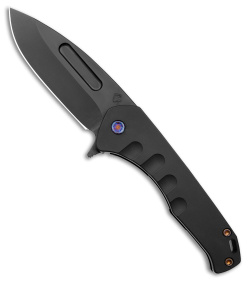 Medford Praetorian Swift FL  Drop Point Flipper Frame Lock Knife (3.3" PVD) FLM