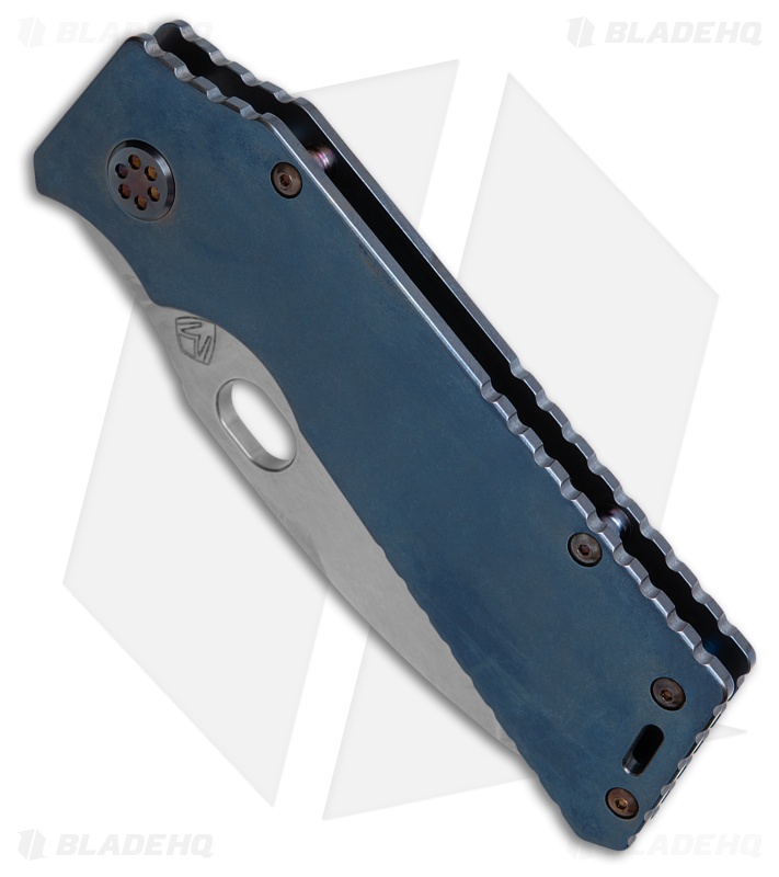 Medford TFF-1 Frame Lock Knife Blue Titanium Tumbled