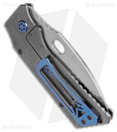 Medford TFF-1 Frame Lock Knife Vintage American Flag Titanium (4" Tumbled)