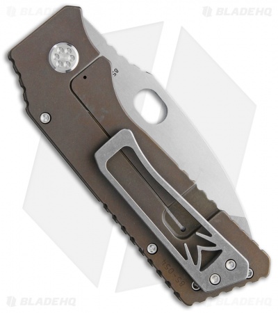 Medford TFF-H Frame Lock Knife Bronze Anodized Titanium (4" SW S35VN)