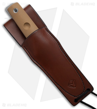 Medford The San Fixed Blade Knife Coyote G-10 (4.25" Stonewash)