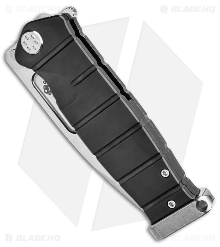 Medford USMC FF Frame Lock Flipper Knife Black Titanium (4.25" Satin)