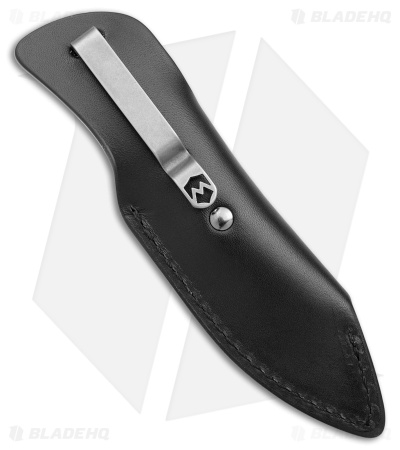 Mercury Kali Clip Point Mini Fixed Blade Knife Black G10 (2.25" SW)