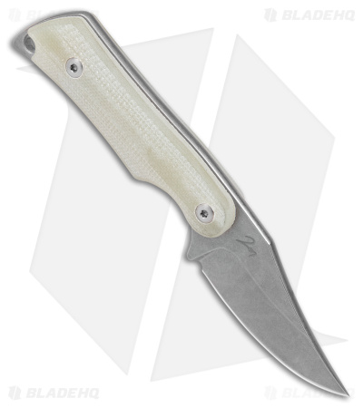 Mercury Kali Clip Point Mini Fixed Blade Knife Natural G10 (2.25" SW)