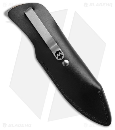 Mercury Kali Fixed Blade Knife Green Canvas Micarta (2.4" Stonewash)