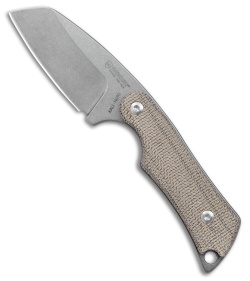 Mercury Kali Sheepsfoot Mini Fixed Blade Knife Green Micarta (2.50" SW)