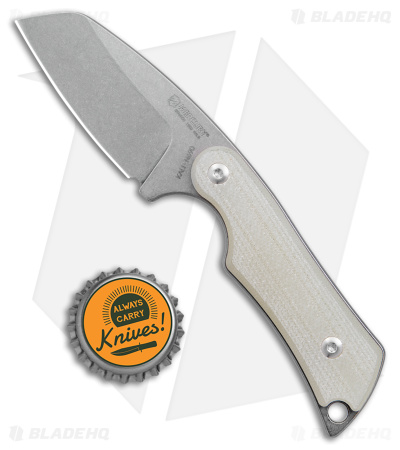 Mercury Kali Sheepsfoot Mini Fixed Blade Knife Natural G-10 (2.5" SW)
