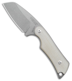 Mercury Kali Sheepsfoot Mini Fixed Blade Knife Natural G10 (2.50" SW)