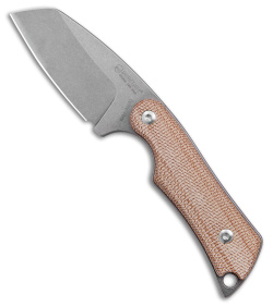 Mercury Kali Sheepsfoot Mini Fixed Blade Knife Natural Micarta (2.50" SW)