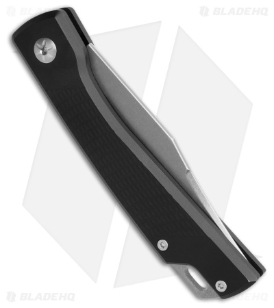 Mercury LUC Slip Joint Knife Black Aluminum (3.2" SW)