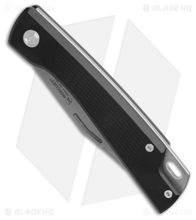 Mercury LUC Slip Joint Knife Black Aluminum (3.2" SW)