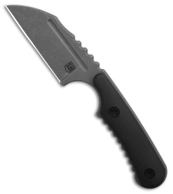 Lionhearted Bladeworks Micro Hunter Wharncliffe Knife Black G-10 (2.25" SW)