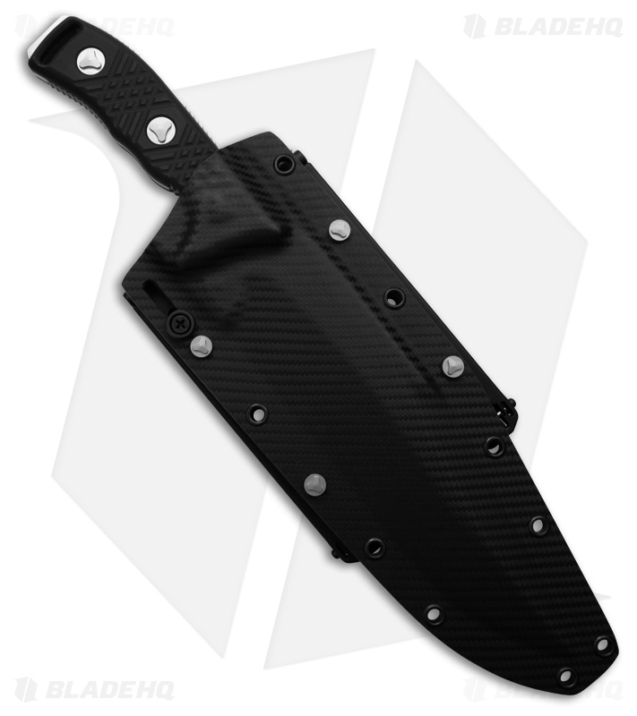 Microtech Arbiter Fixed Blade Knife Black (8.75" Stonewash) 104-10