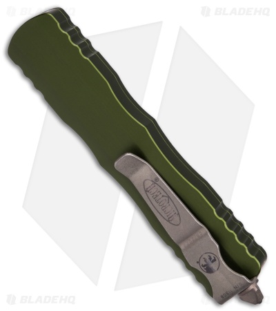 Microtech Dirac D/E OTF Automatic Knife OD Green (2.9" Apocalyptic Serr)