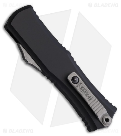 Microtech Hera II Mini S/E OTF Automatic Knife Black Al (2.9" Apoc Serr)