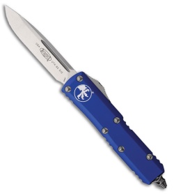 Microtech UTX-85 S/E OTF Automatic Knife Navy Blue Aluminum (3.1" SW)