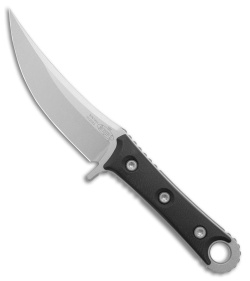 Microtech Borka SBK Fixed Blade Knife Black G-10 (5" Stonewash) 