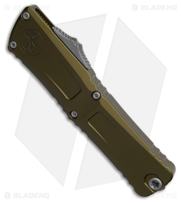 Microtech Combat Troodon Gen III T/E OTF Knife OD Green Al (4" Apoc Full Serr)