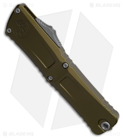 Microtech Combat Troodon Gen III T/E OTF Knife OD Green Al (4" Apoc Full Serr)