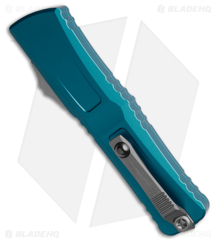Microtech Combat Troodon Interceptor Gen III SS Blue Aluminum (4" Stonewash)