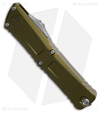 Microtech Combat Troodon Interceptor Gen III SS OD Green Aluminum (4" Stonewash)