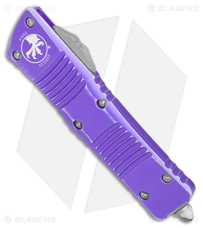 Microtech Combat Troodon S/E OTF Purple (Apoca) - Blade HQ