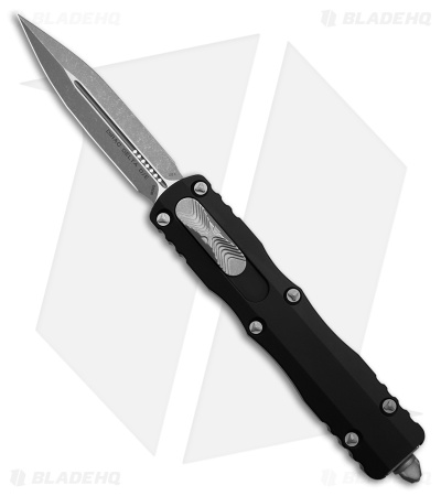 Microtech Dirac Delta Dagger OTF Automatic Knife Black (3.75" Apocalyptic) 