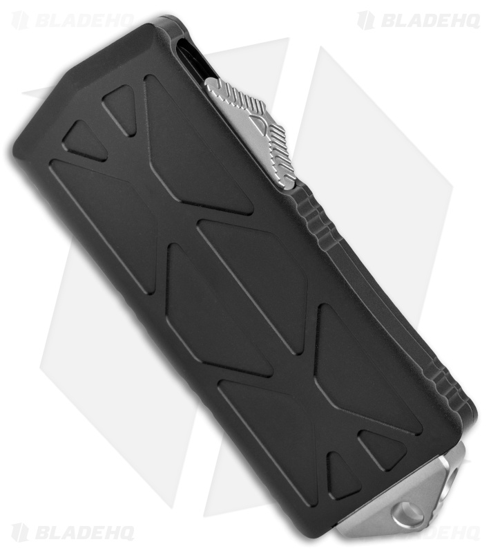 Microtech Exocet Dagger OTF Automatic Knife Black (1.9" SW Fully Serr) 157-12