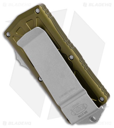 Microtech Exocet Dagger CA Legal OTF Auto Knife OD Green (1.9" Apocalyptic FS)