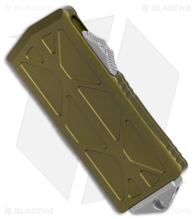 Microtech Exocet Dagger CA Legal OTF Auto Knife OD Green (1.9" Apocalyptic FS)