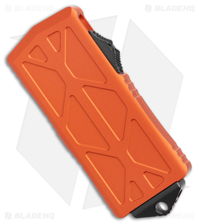 Microtech Exocet Dagger CA Legal OTF Auto Knife Orange (1.9" Black Serr) 157-3OR