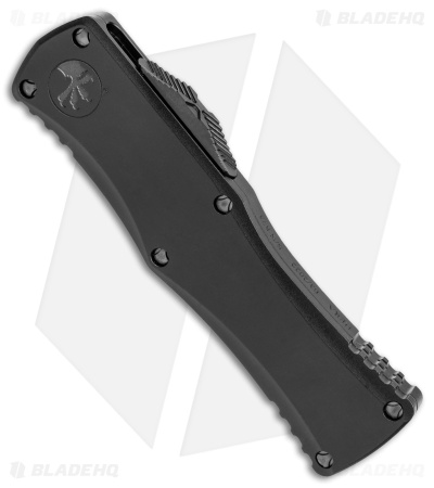 Microtech Hera D/E OTF Auto Knife Shadow DLC  (3.1" Black Serr) 702-3 DLCTSH