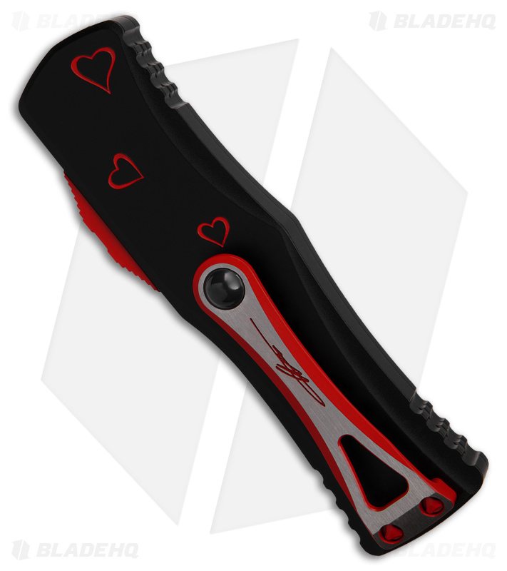 Microtech Hera D/E Dagger Twin Flames (Two-Tone) - Blade HQ