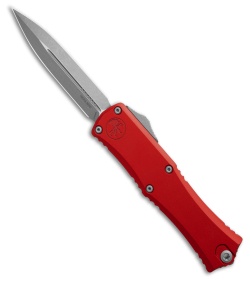 Microtech Hera II Mini D/E OTF Automatic Knife Red Aluminum (2.9" Apoc)