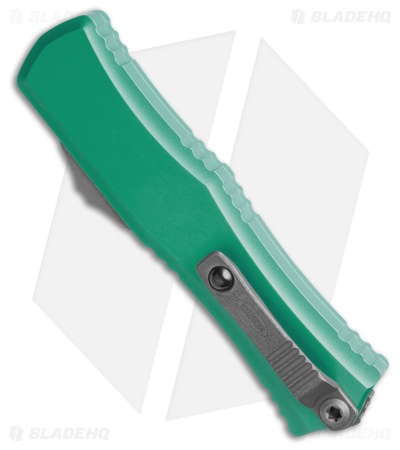 Microtech Hera II Mini D/E OTF Automatic Knife Turquoise Al (2.9" Apocalyptic) 