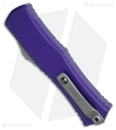 Microtech Hera II Mini S/E Automatic Knife Purple Aluminum (2.9" Apocalyptic)