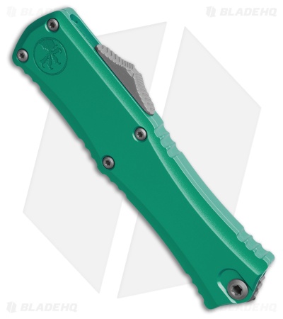 Microtech Hera II Mini S/E OTF Automatic Knife Turquoise Al (2.9" Apocalyptic)