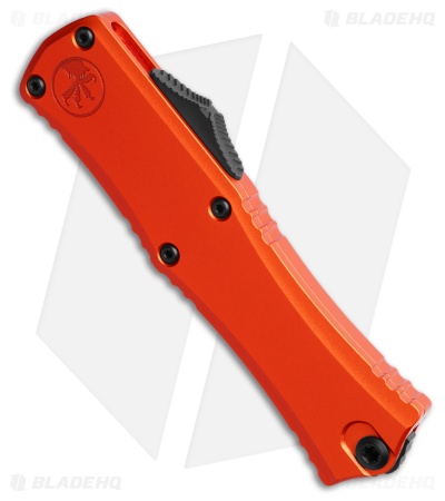 Microtech Hera II Mini Bayonet OTF Automatic Knife Orange Aluminum (3" Black)