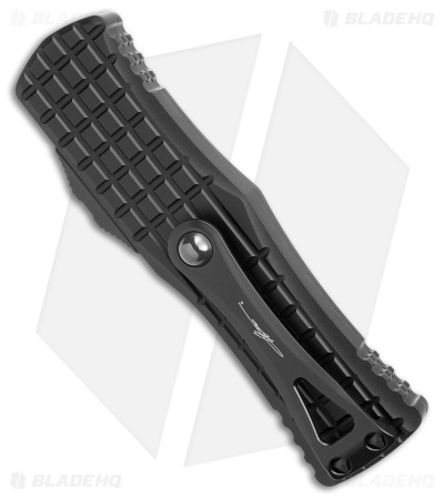 Microtech Hera S/E Frag SS OTF Automatic Knife Black (3" Black Serr)