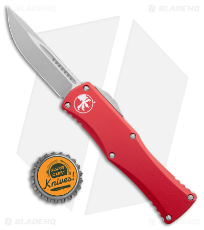Microtech Hera S/E OTF Automatic Knife Red Alum (3" Apocalyptic SW) 703-10 APRD