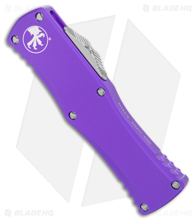 Microtech Hera S/E Partial Serrated OTF Auto Knife Purple Alum (3" Apoc)703-11PU