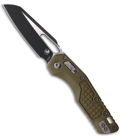 Microtech Standard Issue MSI Ram-Lok Knife Frag OD Green G-10 (3.8" Black)