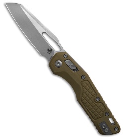 Microtech Standard Issue MSI Ram-Lok Knife Frag OD Green G-10 (3.9" Stonewash)