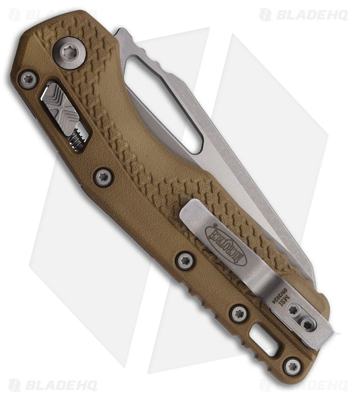 Microtech MSI 30th Anniversary Dark Earth Polymer SW Serr