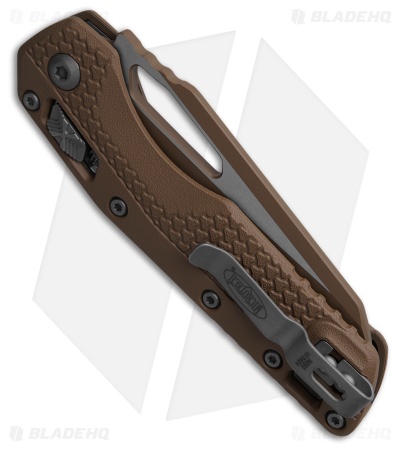 Microtech MSI Ram-Lok Knife Tri Grip Dark Earth Polymer (3.9" Dark Earth Serr)