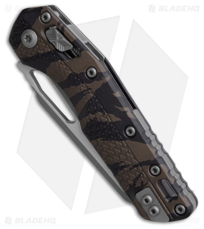 Microtech MSI Ram-Lok Knife Tri Grip Tiger Camo Polymer (3.9" Apoc Serr)